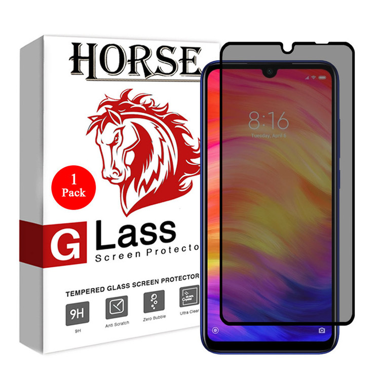 محافظ صفحه نمایش حریم شخصی هورس مدل SSP مناسب برای گوشی موبایل شیائومی Redmi Note 7