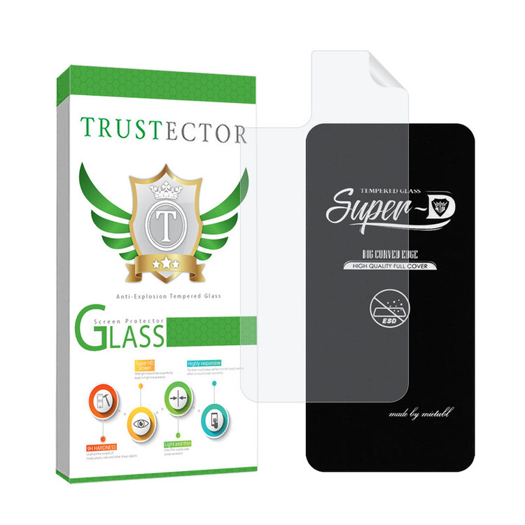 محافظ صفحه نمایش تراستکتور مدل SUPNABKTR مناسب برای گوشی موبایل اپل iPhone 11 Pro به همراه محافظ پشت گوشی هیدروژل