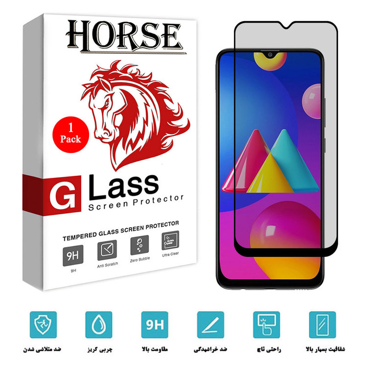 محافظ صفحه نمایش سرامیکی هورس مدل CRP مناسب برای گوشی موبایل سامسونگ Galaxy A02s