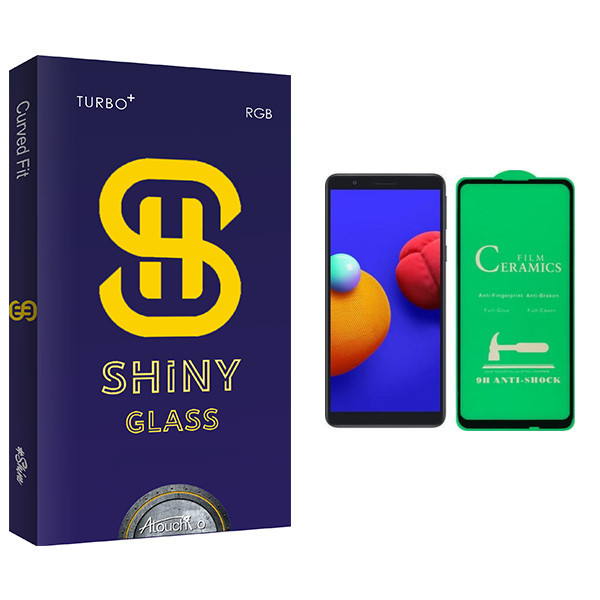 محافظ صفحه نمایش سرامیکی آتوچبو مدل Shiny Glass مناسب برای گوشی موبایل سامسونگ Galaxy A01 Core