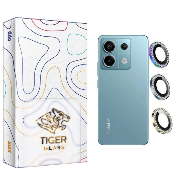 محافظ لنز گوشی تایگر گلس مدل APL2 Ringi negin مناسب برای گوشی موبایل شیائومی Redmi note 13 Pro 5G