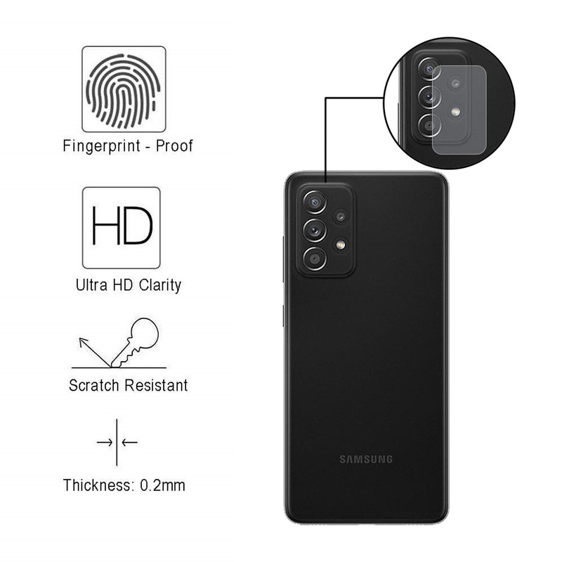 محافظ لنز دوربین هورس مدل SGL-H مناسب برای گوشی موبایل سامسونگ Galaxy A72 5G