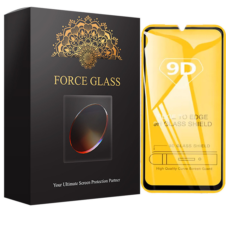 محافظ صفحه نمایش فورس گلس مدل 9DFulGlass مناسب برای گوشی موبایل سامسونگ Galaxy A03