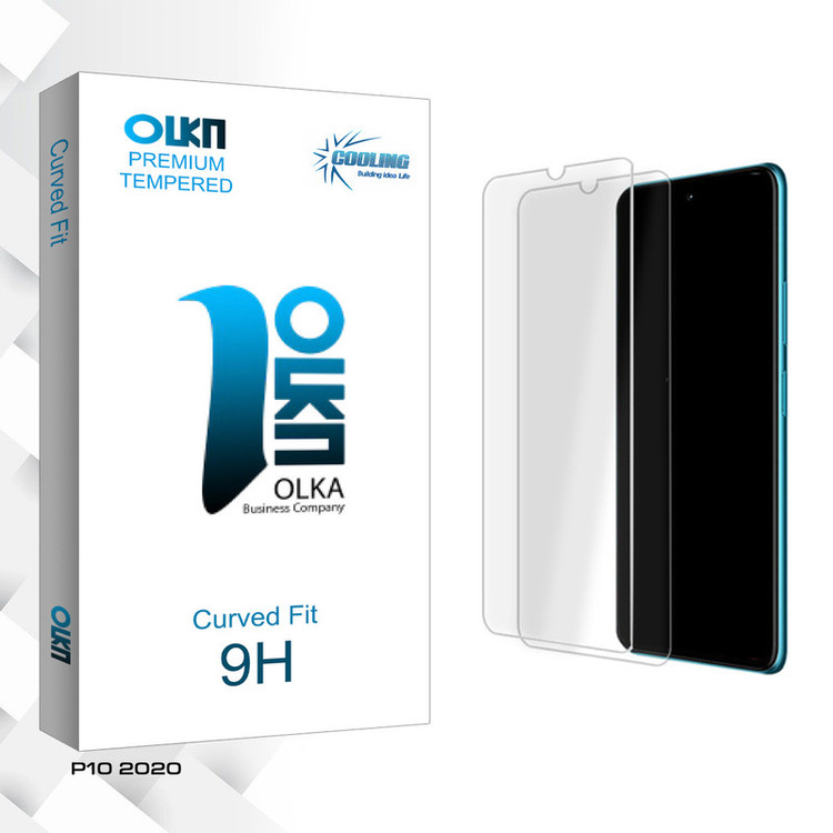 محافظ صفحه نمایش شیشه ای کولینگ مدل Olka Glass MIX مناسب برای گوشی موبایل جی پلاس P10 2020 بسته دو عددی