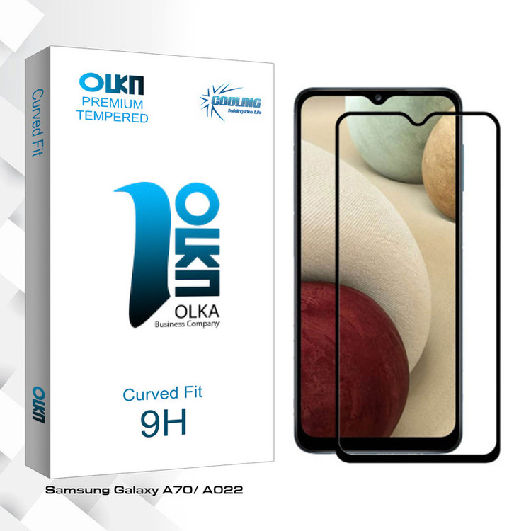 محافظ صفحه نمایش سرامیکی مات کولینگ مدل Olka glass مناسب برای گوشی موبایل سامسونگ Galaxy A70/ A022