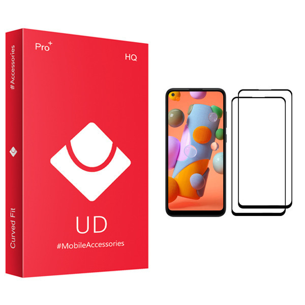 محافظ صفحه نمایش یو دی مدل HQ مناسب برای گوشی موبایل سامسونگ Galaxy A11 بسته دو عددی