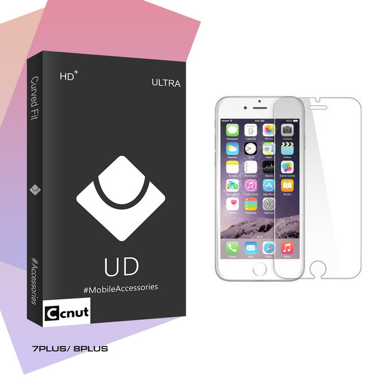 محافظ صفحه نمایش نانو کوکونات مدل UD Black مناسب برای گوشی موبایل اپل iPhone 7 / 8 plus
