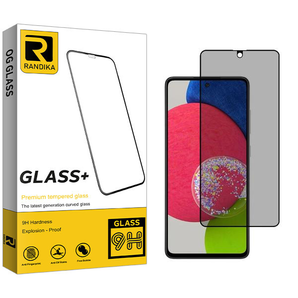 محافظ صفحه نمایش حریم شخصی راندیکا مدل RK مناسب برای گوشی موبایل سامسونگ Galaxy A52s 5G