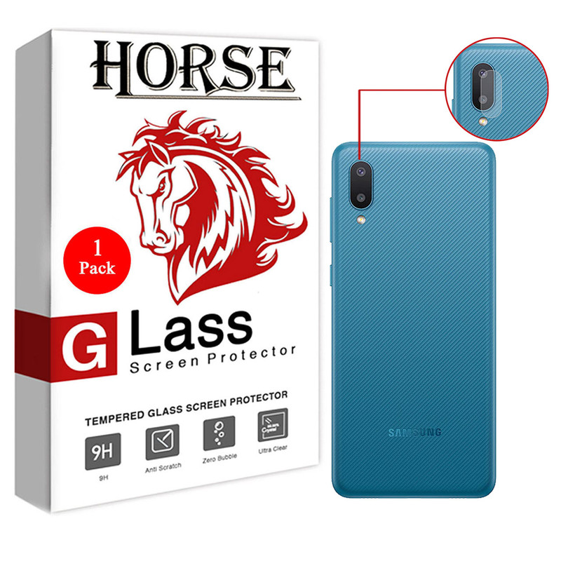 محافظ لنز دوربین هورس مدل SGL-H مناسب برای گوشی موبایل سامسونگ Galaxy M02