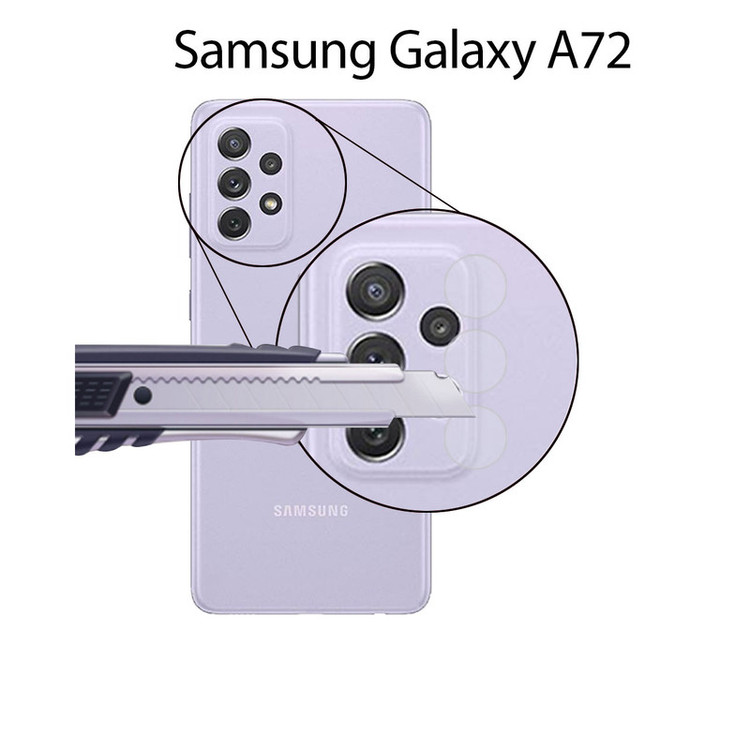 محافظ لنز دوربین هورس مدل SGL01 مناسب برای گوشی موبایل سامسونگ Galaxy A72