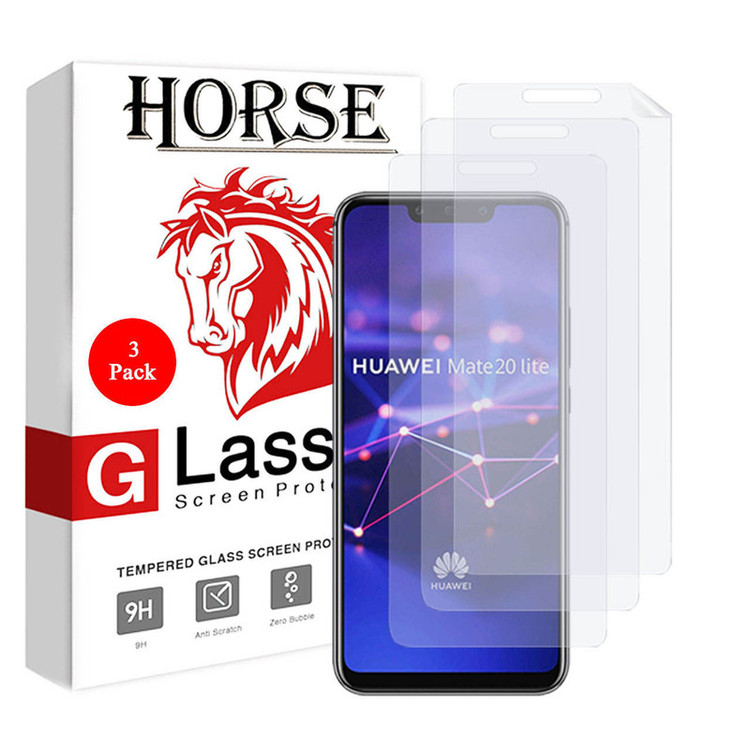 محافظ صفحه نمایش هورس مدل FSN مناسب برای گوشی موبایل هوآوی Mate 20 Lite بسته سه عددی