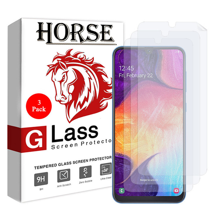 محافظ صفحه نمایش هورس مدل FSN مناسب برای گوشی موبایل سامسونگ Galaxy A30 بسته سه عددی
