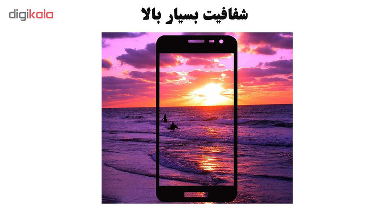 محافظ صفحه نمایش 5D هورس مدل FAG مناسب برای گوشی موبایل سامسونگ Galaxy J2 Core