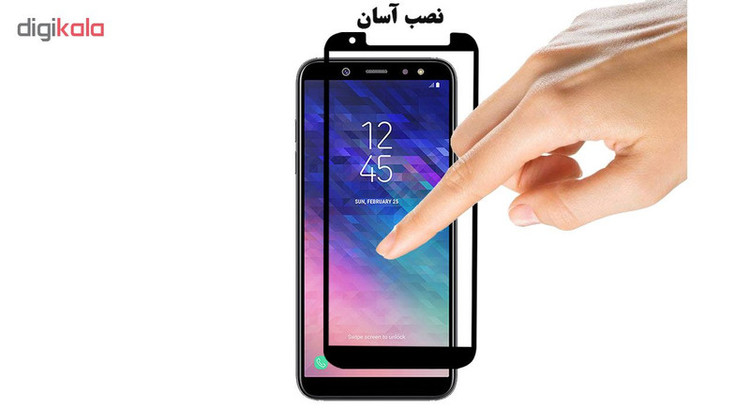 محافظ صفحه نمایش سرامیکی هورس مدل CRM مناسب برای گوشی موبایل سامسونگ Galaxy A6 2018 بسته دو عددی