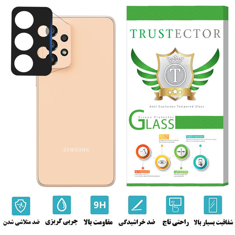 محافظ لنز دوربین تراستکتور مدل FLTA مناسب برای گوشی موبایل سامسونگ Galaxy A33