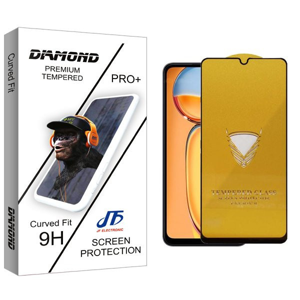 محافظ صفحه نمایش جی اف مدل Diamond2 OG مناسب برای گوشی موبایل شیائومی Poco C65