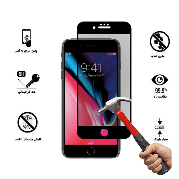 محافظ صفحه نمایش سرامیکی هورس مدل CRP مناسب برای گوشی موبایل اپل iPhone 7 Plus