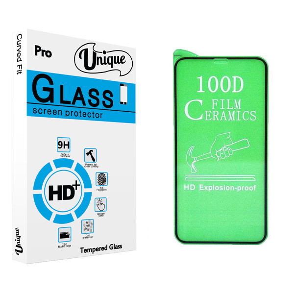 محافظ صفحه نمایش سرامیکی یونیک مدل +Clear مناسب برای گوشی موبایل سامسونگ Galaxy A51