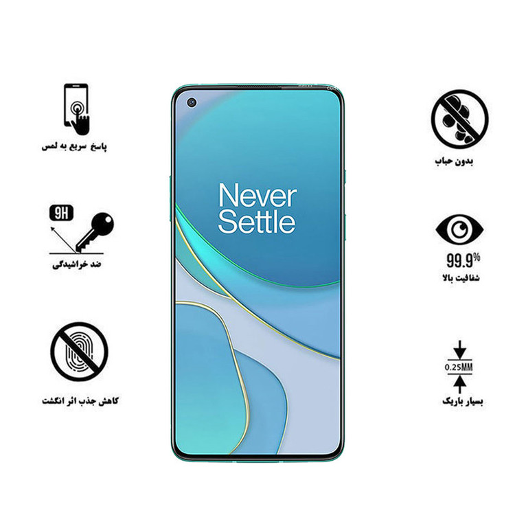 محافظ صفحه نمایش 5D هورس مدل FAG مناسب برای گوشی موبایل وان پلاس 8T