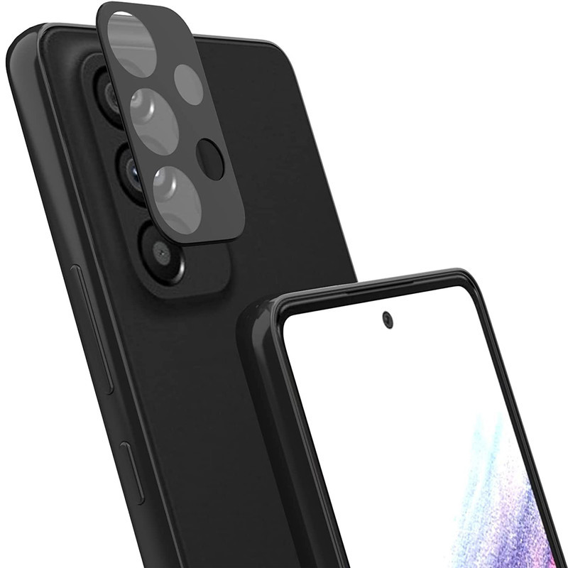 محافظ لنز دوربین بوک مدل 3D-9H مناسب برای گوشی موبایل سامسونگ Galaxy A53