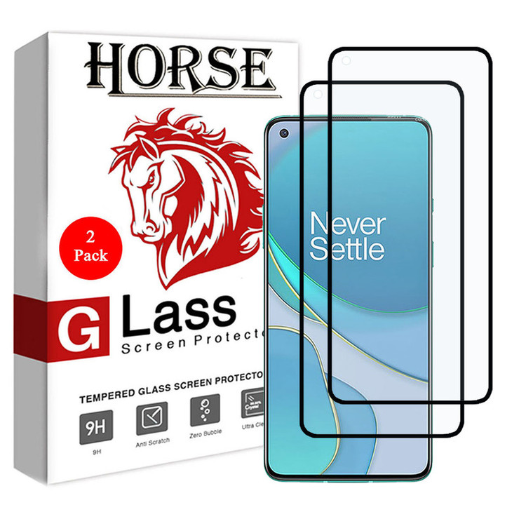 محافظ صفحه نمایش 5D هورس مدل FAG مناسب برای گوشی موبایل وان پلاس 8T بسته دو عددی