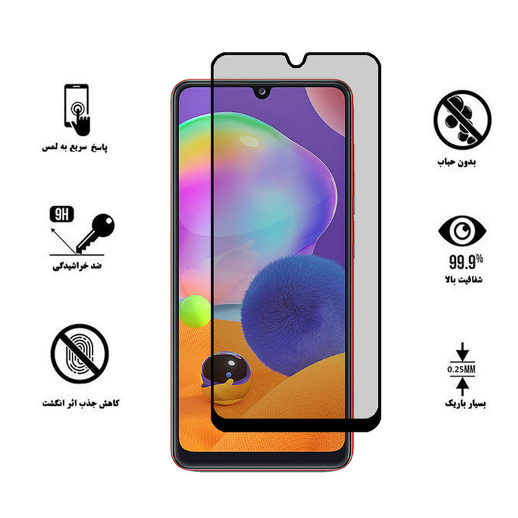 محافظ صفحه نمایش سرامیکی هورس مدل CRP مناسب برای گوشی موبایل سامسونگ Galaxy A31