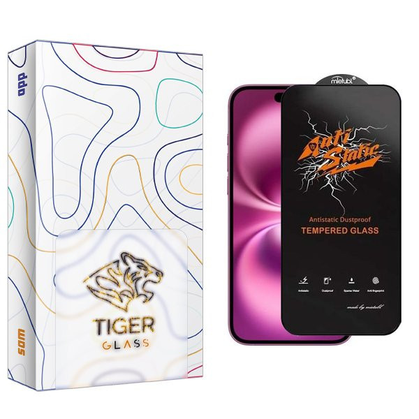 محافظ صفحه نمایش تایگر گلس مدل APL2newpkg Antistatic مناسب برای گوشی موبایل اپل iPhone 16 plus