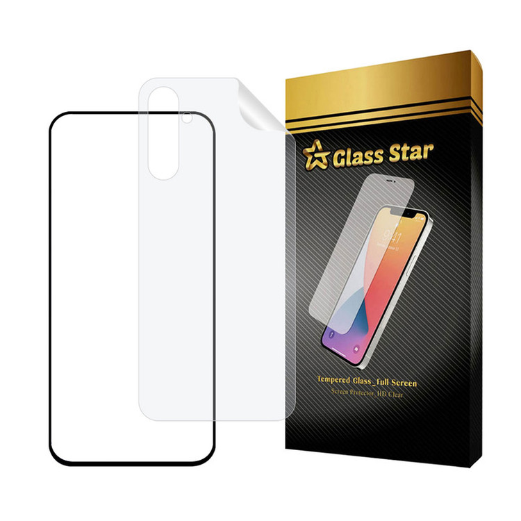 محافظ صفحه نمایش گلس استار مدل FUNABKGS مناسب برای گوشی موبایل سامسونگ Galaxy A54 5G به همراه محافظ پشت گوشی