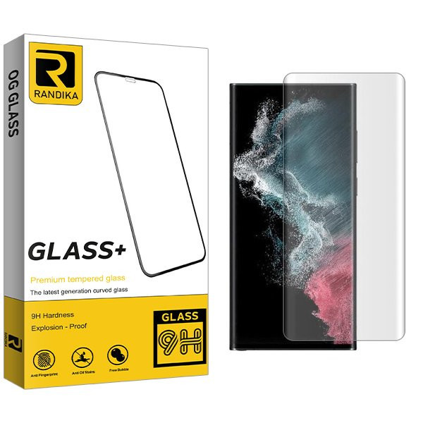 محافظ صفحه نمایش راندیکا مدل RK UV مناسب برای گوشی موبایل سامسونگ Galaxy S22 Ultra