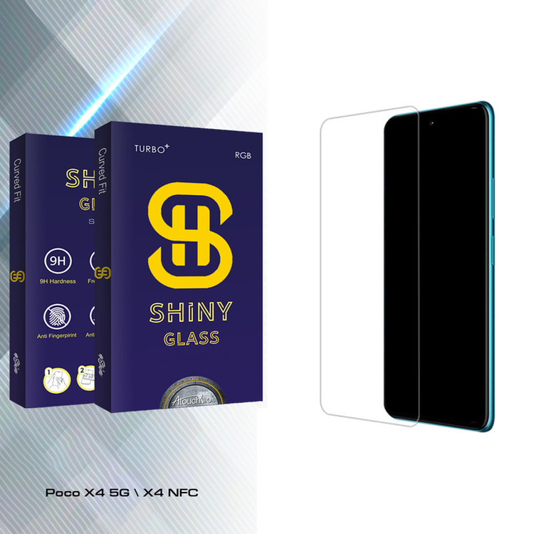 محافظ صفحه نمایش شیشه ای آتوچبو مدل Shiny Glass MIX مناسب برای گوشی موبایل شیائومی Poco X4 5G \ X4 NFC