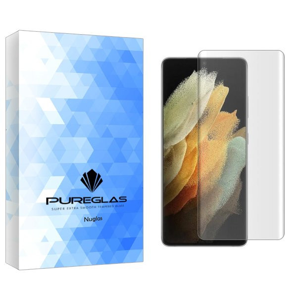 محافظ صفحه نمایش پیور گلس مدل NueGlas UV مناسب برای گوشی موبایل سامسونگ Galaxy S21 Ultra