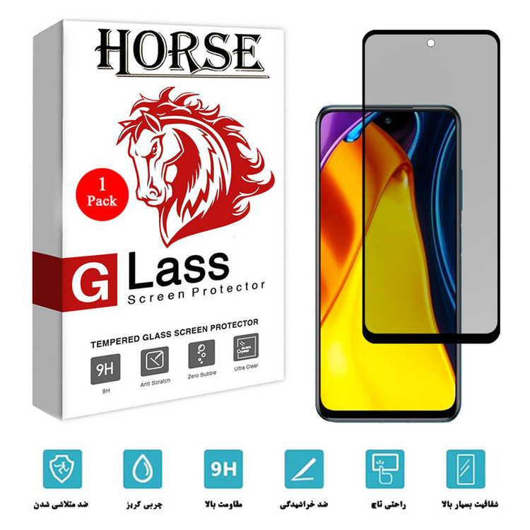 محافظ صفحه نمایش سرامیکی هورس مدل CRP مناسب برای گوشی موبایل شیائومی Poco M4 Pro 5G