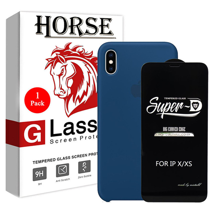 کاور هورس مدل 2SN-SUD مناسب برای گوشی موبایل اپل iPhone XS به همراه محافظ صفحه نمایش