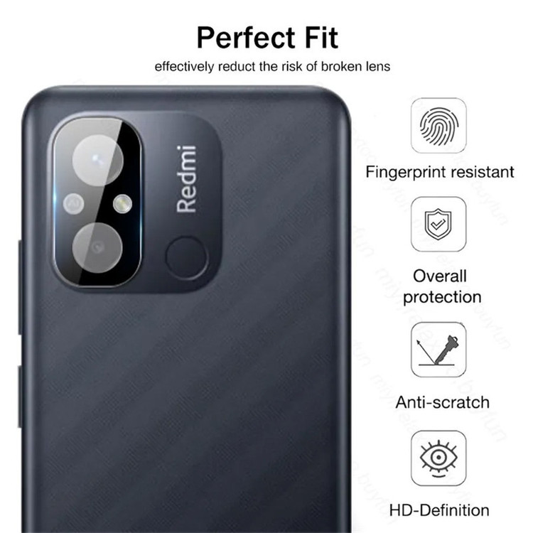 محافظ لنز دوربین میبو مدل 3D-9H مناسب برای گوشی موبایل شیائومی Redmi 12C