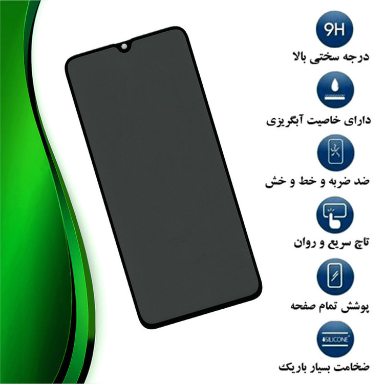 محافظ صفحه نمایش حریم شخصی تراستکتور مدل PFTA مناسب برای گوشی موبایل سامسونگ Galaxy M13 4G