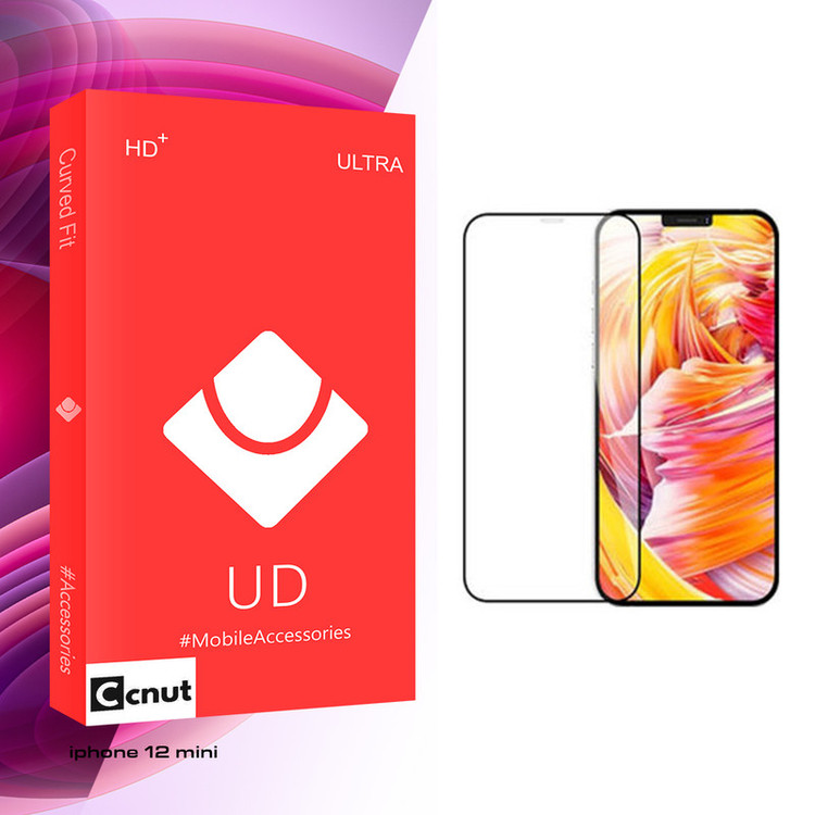 محافظ صفحه نمایش کوکونات مدل UD Glass مناسب برای گوشی موبایل اپل iPhone 12 mini