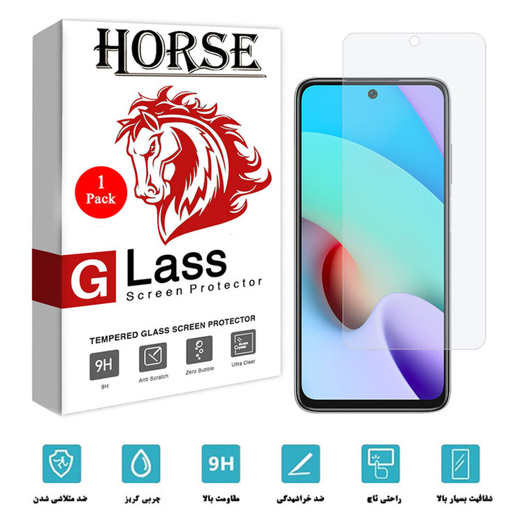محافظ صفحه نمایش شیشه ای هورس مدل SMP01 مناسب برای گوشی موبایل شیائومی Redmi Note 11 4G