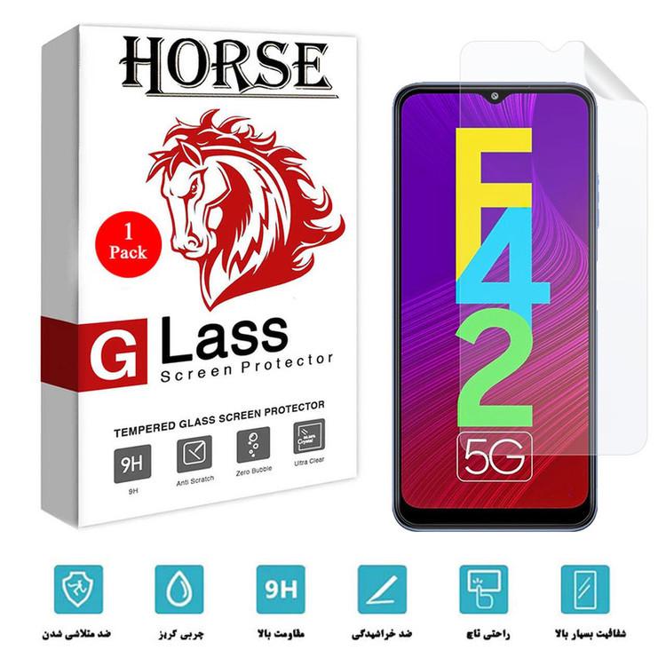 محافظ صفحه نمایش هورس مدل TPU01 مناسب برای گوشی موبایل سامسونگ Galaxy F42 5G