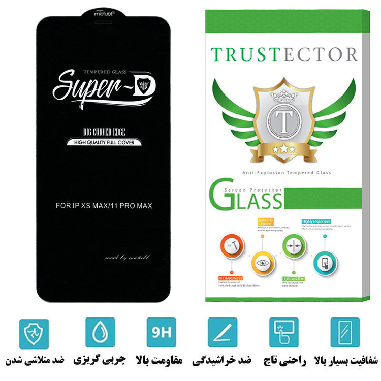 محافظ صفحه نمایش تراستکتور مدل SUTA مناسب برای گوشی موبایل اپل iPhone XS Max