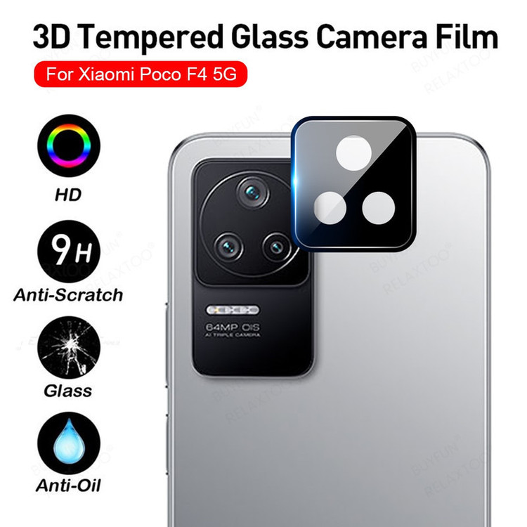 محافظ لنز دوربین میبو مدل 3D-9H مناسب برای گوشی موبایل شیائومی Poco F4