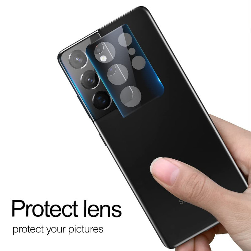 محافظ لنز دوربین میبو مدل 3D-9H مناسب برای گوشی موبایل سامسونگ Galaxy S21 Ultra