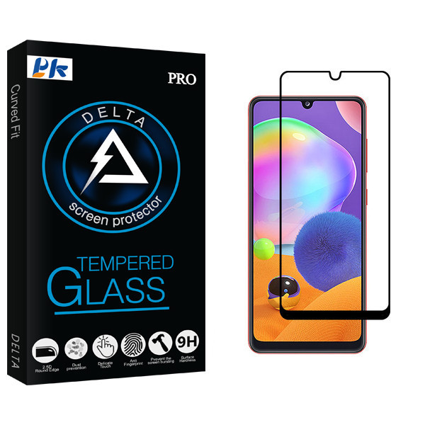 محافظ صفحه نمایش پی کی مدل Delta Glass مناسب برای گوشی موبایل سامسونگ Galaxy A31