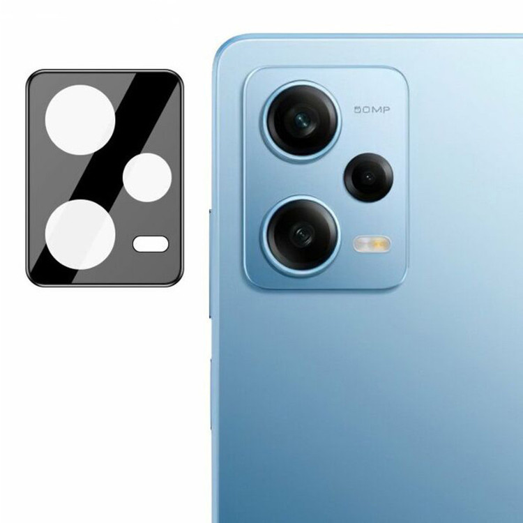 محافظ لنز دوربین بوک مدل 3D-9H مناسب برای گوشی موبایل شیائومی Redmi Note 12 Pro 5G