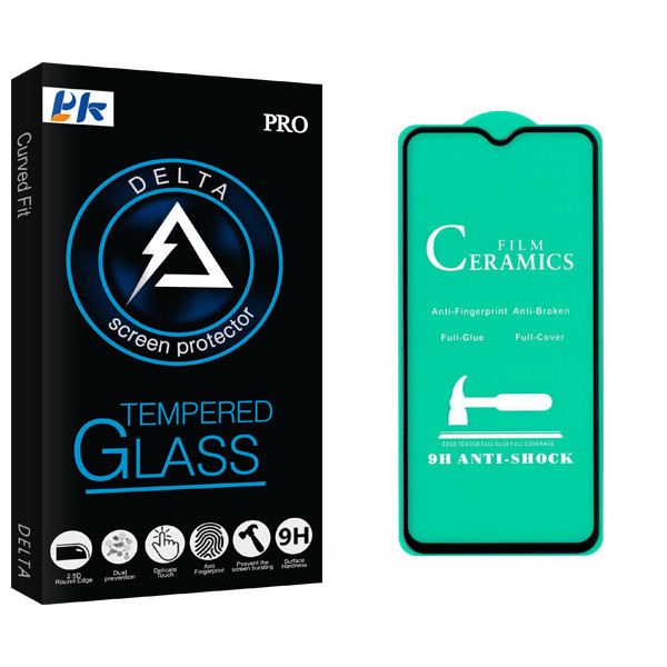 محافظ صفحه نمایش سرامیکی پی کی مدل Delta Glass مناسب برای گوشی موبایل سامسونگ Galaxy A50