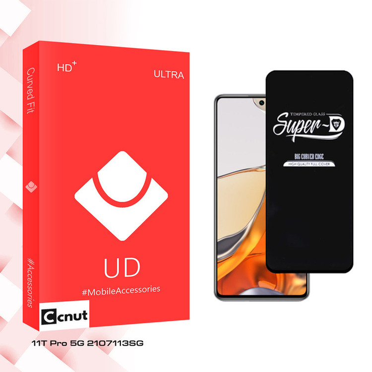 محافظ صفحه نمایش شیشه ای کوکونات مدل UD Ultra SuperD مناسب برای گوشی موبایل شیائومی 11T Pro 5G 2107113SG