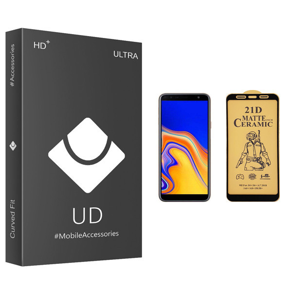 محافظ صفحه نمایش سرامیکی یو دی مدل ULTRA مناسب برای گوشی موبایل سامسونگ Galaxy J4 Plus