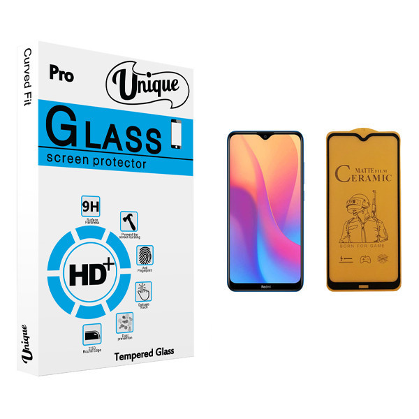 برای محافظ صفحه نمایش سرامیکی یونیک مدل +Clear مناسب گوشی موبایل شیائومی Redmi 8