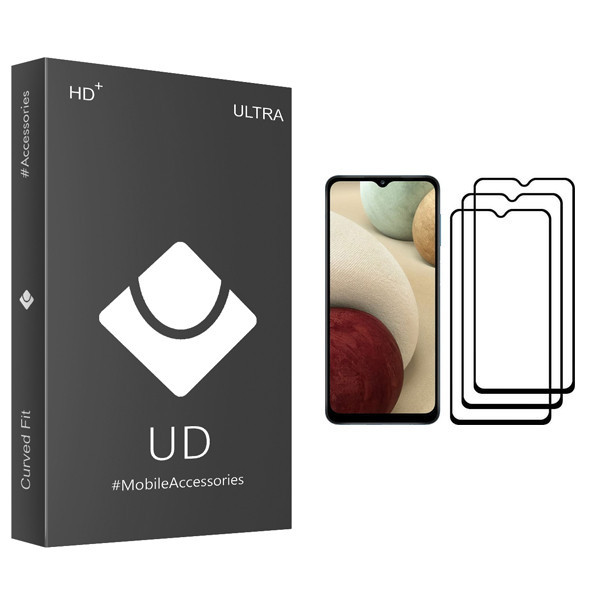 محافظ صفحه نمایش یو دی مدل ULTRA مناسب برای گوشی موبایل سامسونگ Galaxy A12 بسته سه عددی
