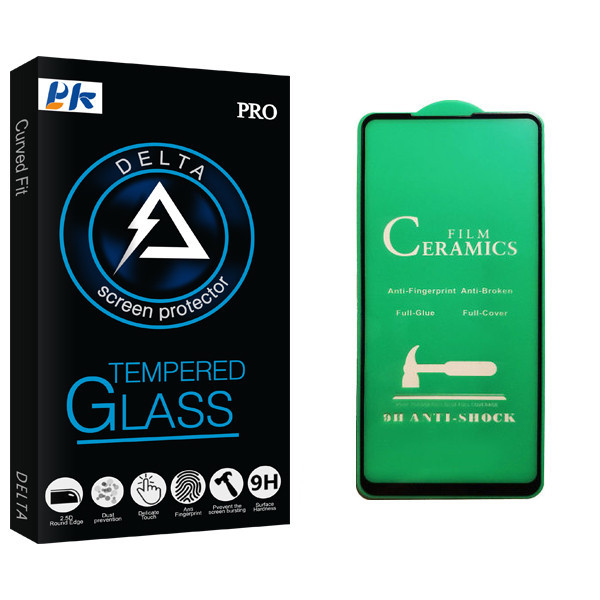 محافظ صفحه نمایش سرامیکی پی کی مدل Delta Glass مناسب برای گوشی موبایل سامسونگ Galaxy A21