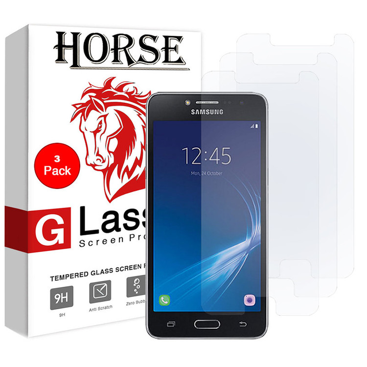 محافظ صفحه نمایش هورس مدل UCC مناسب برای گوشی موبایل سامسونگ Galaxy J2 Prime / Grand Prime / Grand Prime Plus بسته سه عددی